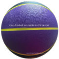 Purple Black Rubber Material Basketball Size 7